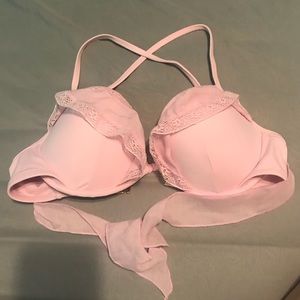 VS Light Pink Bikini Top
